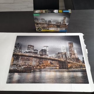 Puzzle 1000 pezzi New York Skyline Clementoni