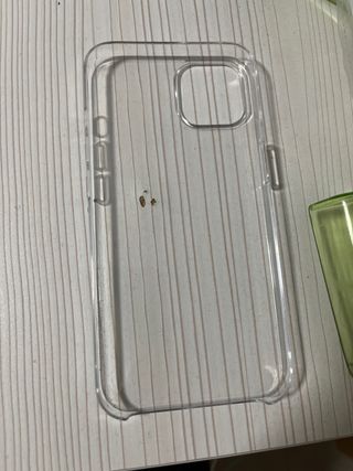 Fundas iPhone Apple Rojas y Transparentes