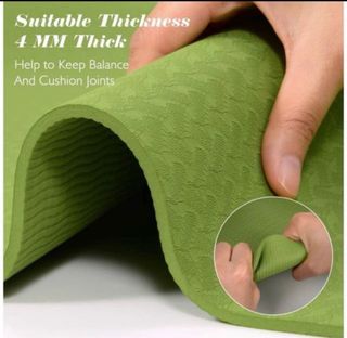 Esterilla Yoga 4mm Precintada con bolsa transporte