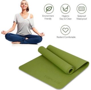 Esterilla Yoga 4mm Precintada con bolsa transporte