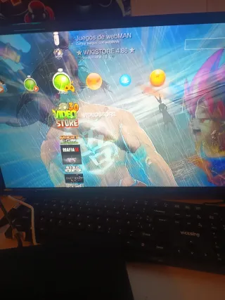 Consola PS3 Slim Negra + 2 Juegos