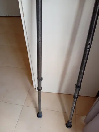 Muletas para niño/a ajustables en altura