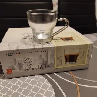 Bormioli Rocco Set 6 Tazzine Caffè Oslo