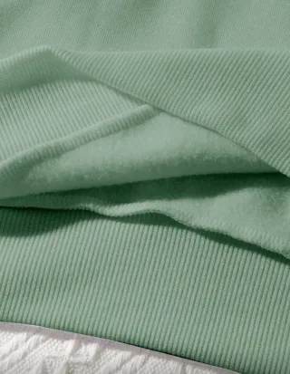 Sudadera verde perfectly imperfect