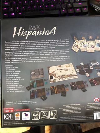 Pax Hispánica - Juego de Mesa Español