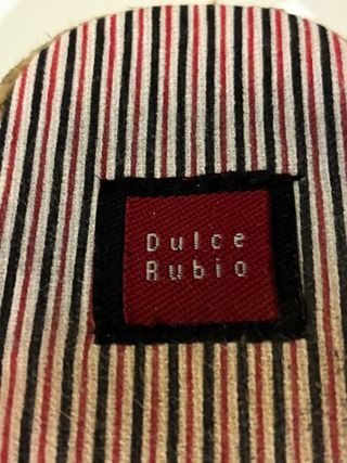 Sandalias cuña esparto rojas