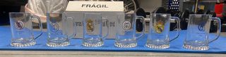 Jarras Real Madrid 30 cl - Set de 6
