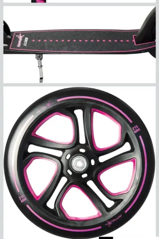 Patinete grande con diametr de rueda 215mm