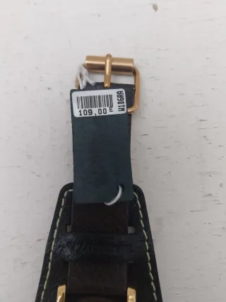 Orologio Winchester Bronzo Pelle Marrone