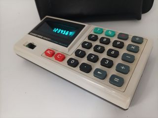 Año 1973.Calculadora Casio Mini Memory Electrónica