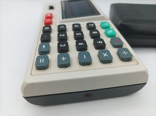 Año 1973.Calculadora Casio Mini Memory Electrónica