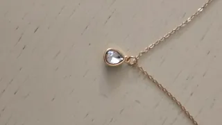 Pendente acqua marina