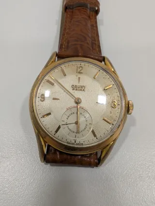 Reloj Cauny Prima bañado en oro