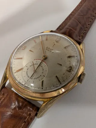 Reloj Cauny Prima bañado en oro