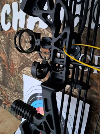 Arco de poleas 19-70lbs,apertura de 19 a 30"