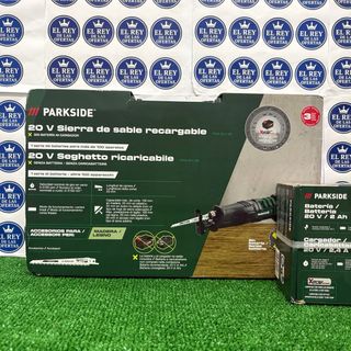 Sierra Sable Parkside 20V + Batería 2Ah