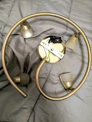 Lámpara techo y aplique focos orientables