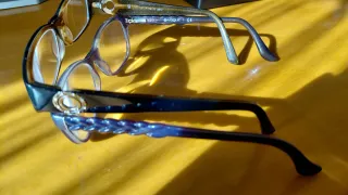 2 Montature Occhiali Vogue Viola e Nere