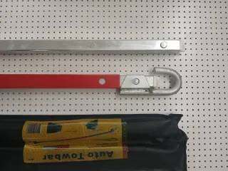 Barra de remolque de acero