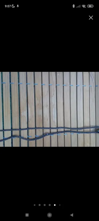 4 Tende veneziane in legno naturale alicantina