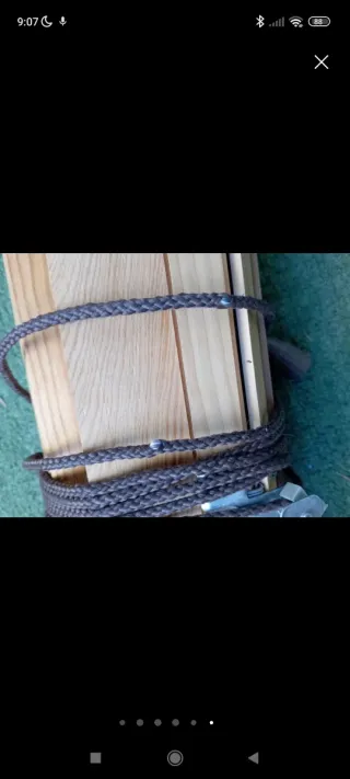 4 Tende veneziane in legno naturale alicantina