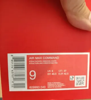 T42,5 Nike Air Max Command