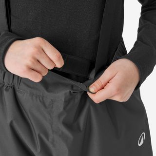 Pantalón de esquí niños 5-13 años,100 negro