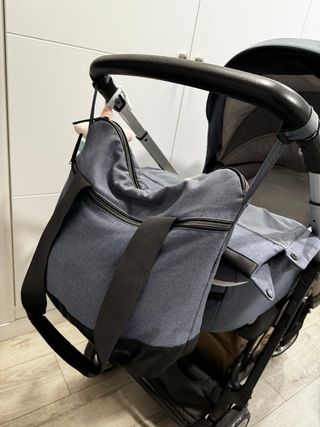 Carrito y silla paseo bebé Inglesina Aptica Azul