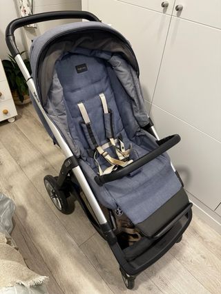 Carrito y silla paseo bebé Inglesina Aptica Azul