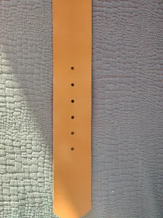 Cintura donna marrone con fibbia dorata