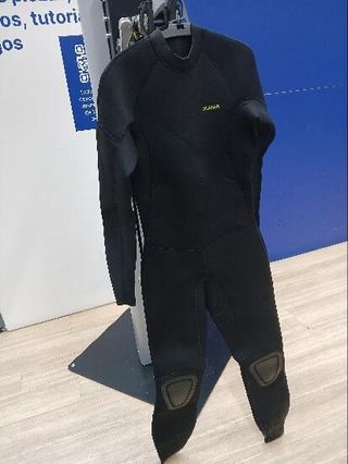 Neopreno surf Hombre agua fría 4/3mm 100 negro