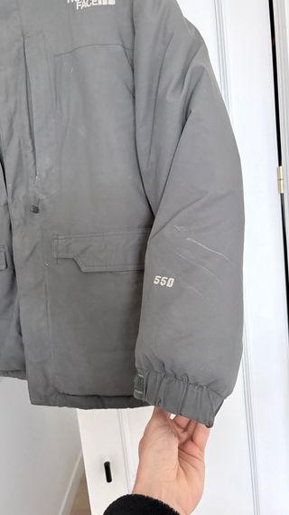 Parka The North Face Gris con Capucha