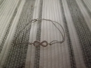 Conjunto Plata: Pulsera Infinito y Anillo