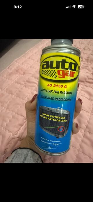 Sellador antifugas para radiadores