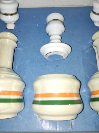 Juego de tocador vintage