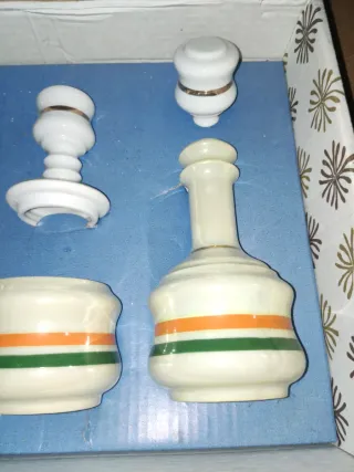 Juego de tocador vintage