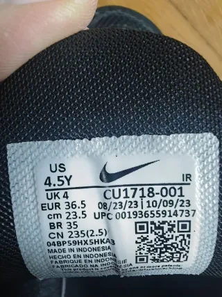 Nike TN 36.5 Scarpe Bambino