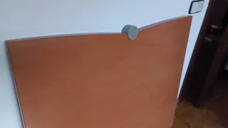 Cabecero de cama de madera 90