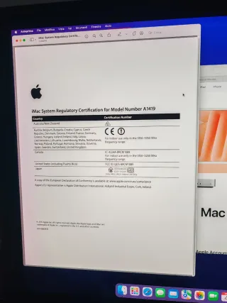 iMac Retina 5K 27" fine 2015