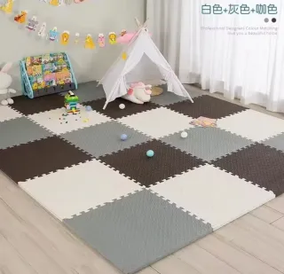 Suelo puzzle infantil 3 colores