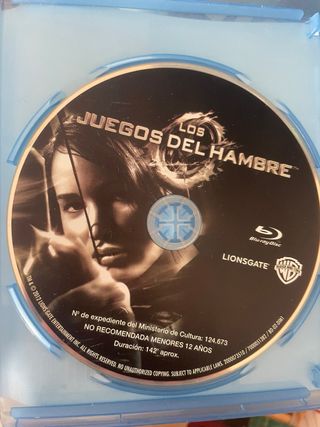 Blu-ray Los Juegos del Hambre