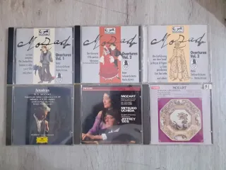 6 CD Mozart - Overtures & Concertos