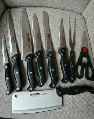 Set Cuchillos Cocina Solingen Steel