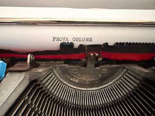 Macchina da scrivere Olivetti versione Italia 90