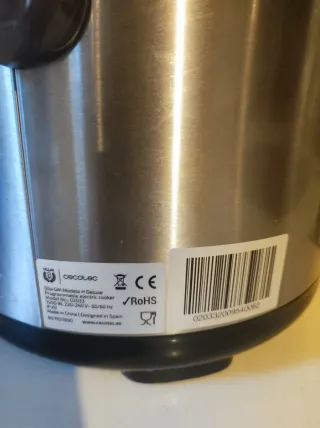 Olla Ceecotec H Deluxe,tire la caja por espacio .