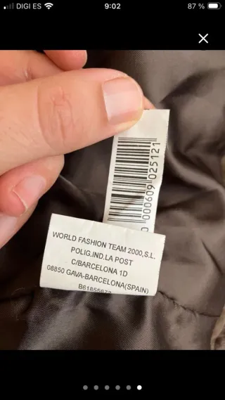 Abrigo Piel Vintage Marrón Chocolate