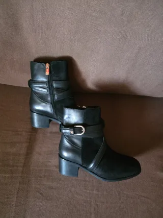 TOMMY HILFIGER ORIGINAL, BOTINES PIEL MUJER