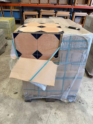 Baldosa Gres Suelo Naranja Rústico