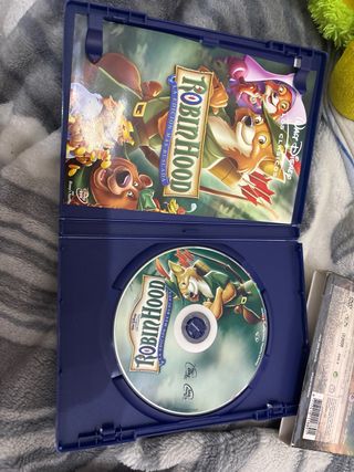 DVD Robin Hood Disney Los Clásicos Español