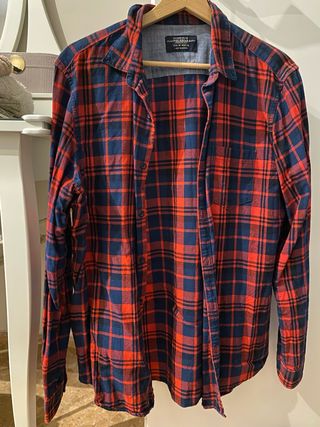 Camisa cuadros Pull&Bear Talla M